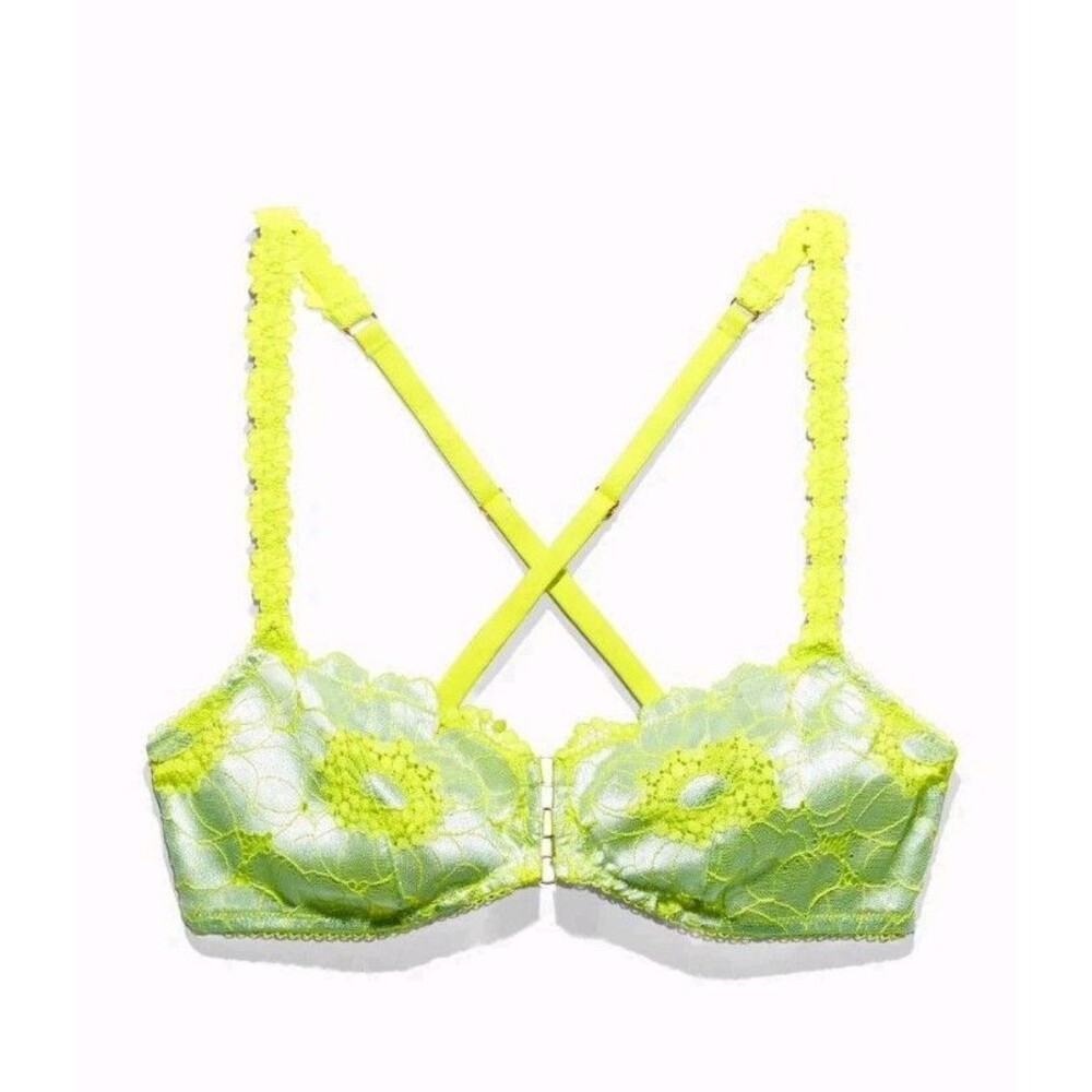 Savage Fenty Perfect Poppies Lace Bralette Seashell Poppylicious Size XL NWT